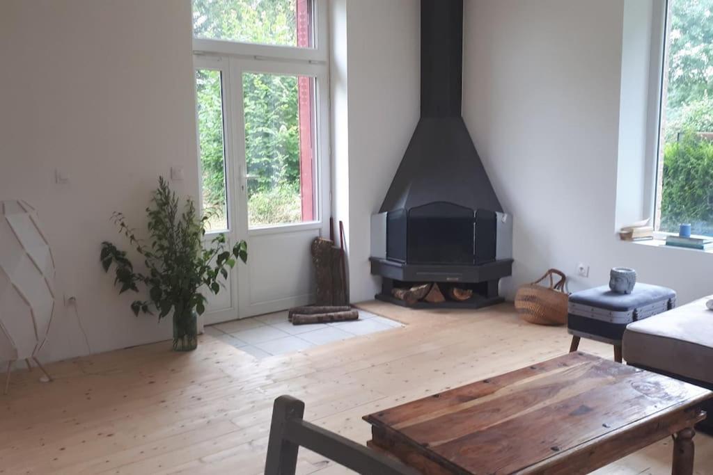 Charmante Ancienne Gare Halte Relais Bonsmoulins 외부 사진